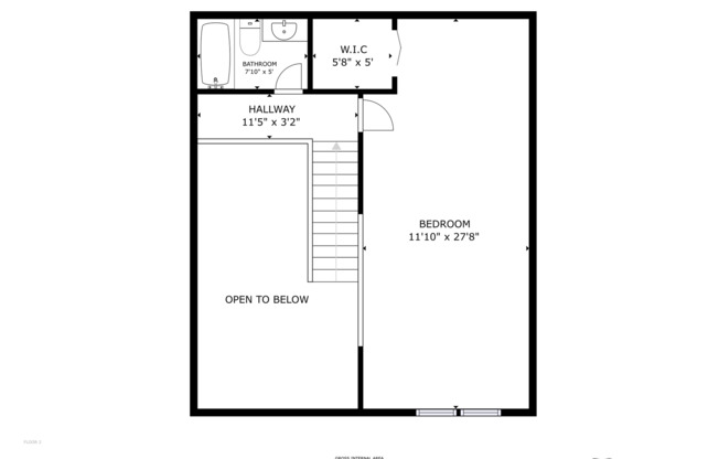 2 beds, 1 bath, 1,115 sqft, $1,150, Unit 2597-1U