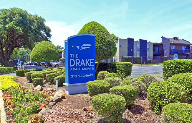 Entrance at The Drake Apartments in Bossier City, Louisiana, LA