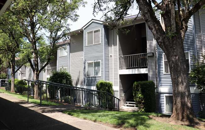 Back Exterior at Townfair Apartments, Oregon