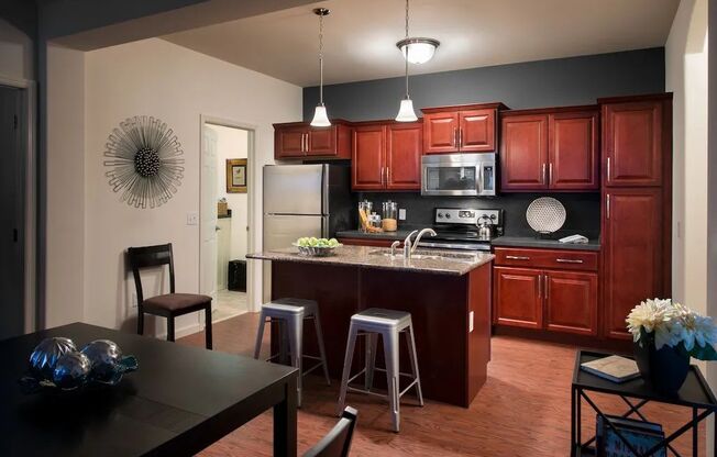 Dining And Kitchen View at Meridian West Shore, Mechanicsburg