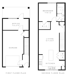 1 bed, 1 bath, 1,015 sqft, $2,100