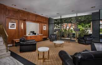 lobby at Colesville Towers Apartments, Silver Spring