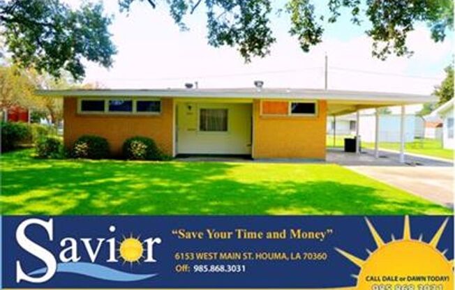 4 bedroom 2 bath home for rent in Broadmoor subdivision