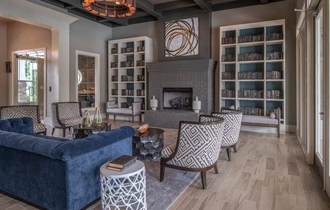 Leasing office lounge at Ansley at Town Center in Evans GA