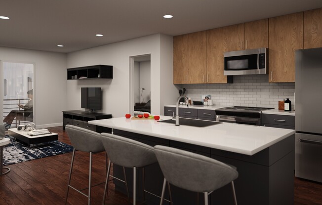 Studio, 1 bath, 435 sqft, $1,375, Unit 305