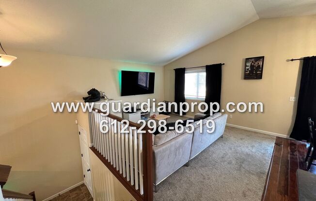 House on Corner Lot Available Mid April, Open Floor Plan, Finished Lower Level, Master Suite