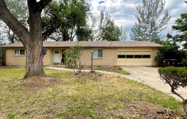 Charming 1 Level House 3 Bed, 2 Bath with 2-car Garage