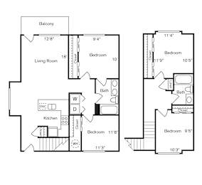 4 beds, 2 baths, 1,389 sqft, $2,525