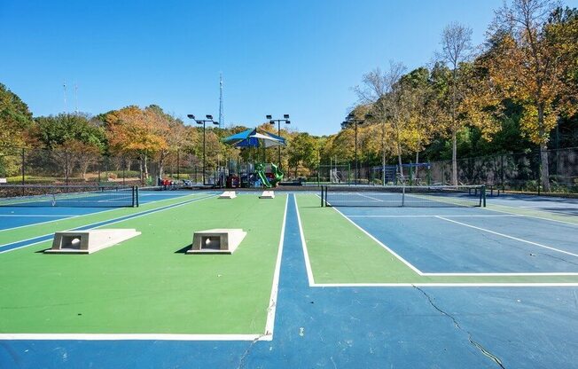 Sports courts