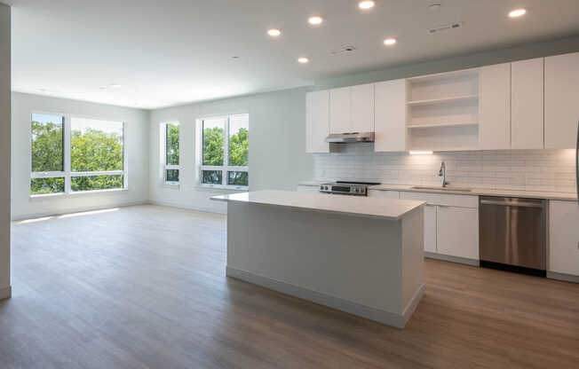 Living Room with Hard Surface Flooring