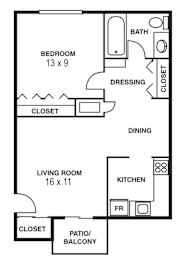 1 bed, 1 bath, 740 sqft, $1,000