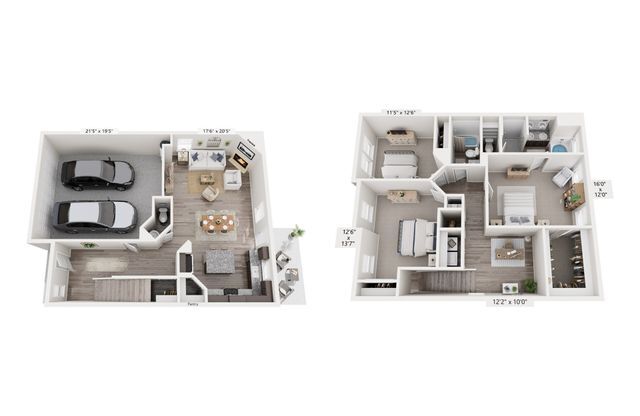 3 beds, 2.5 baths, 1,850 sqft, $2,375