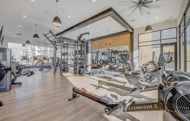 Spacious 1750 sf. Fitness Center