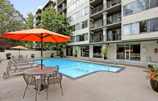 Luxe at Meridian Apartments Pool