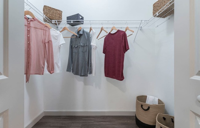 Expansive Closet Space