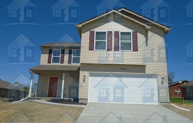 4 beds, 2.5 baths, $1,995