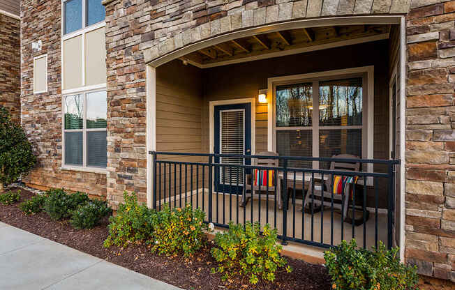 Covered patios and balconies