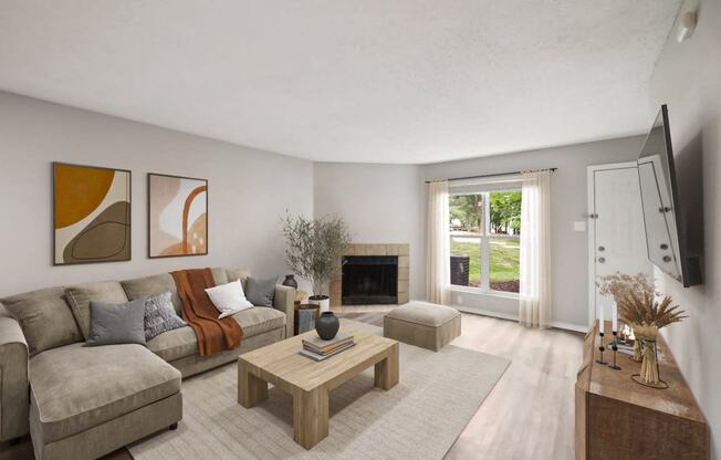 Bedroom with a Couch