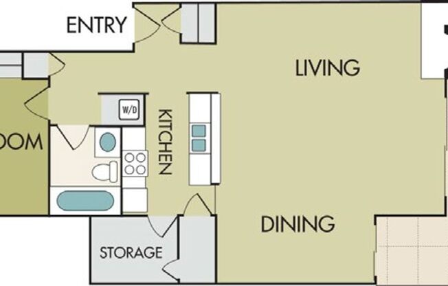 1 bed, 1 bath, 777 sqft, $2,615, Unit 3012