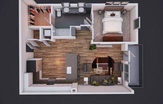 1 bed, 1 bath, 771 sqft, $1,149