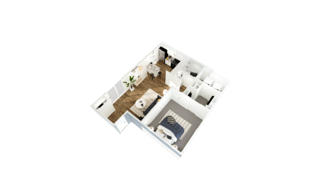 1 bed, 1 bath, 650 sqft, $1,363