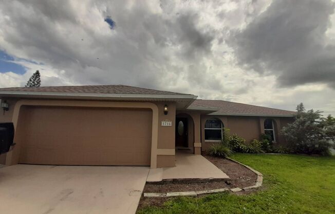 COMING SOON 3/2 Home with large fenced back yard