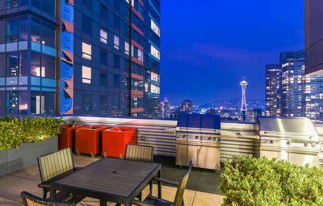 Incredible Views Of The Seattle Skyline at The Martin, 2105 5th Ave, Seattle