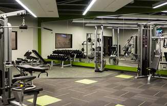 24-hour Fitness Center with Wellbeats