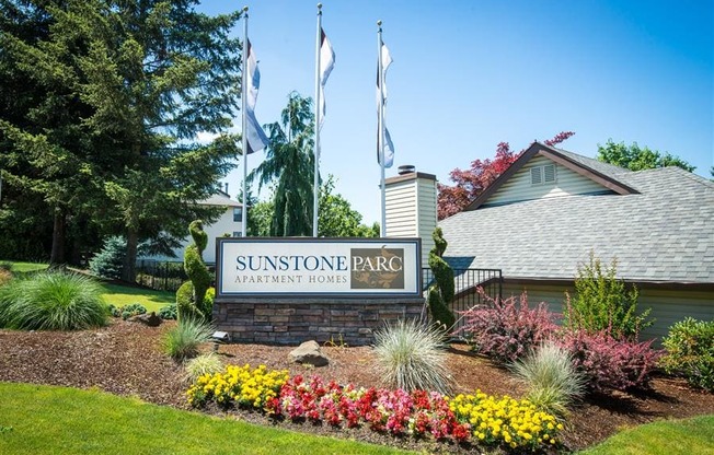 Sunstone Parc Property Entry Monument Sign
