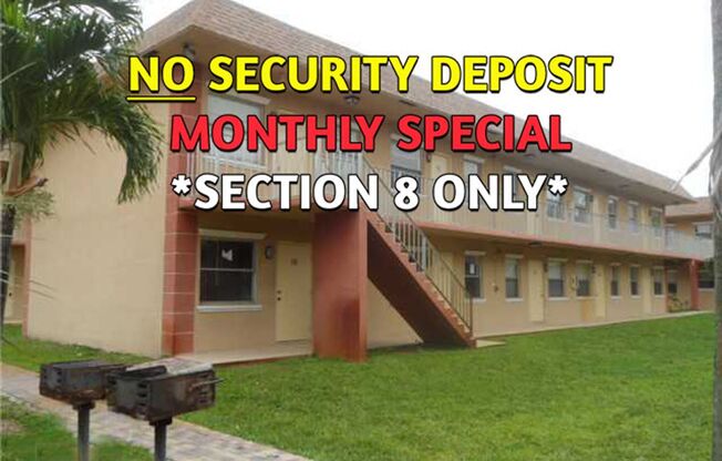 Nice 2-1 apartment with central air , pool and laundry