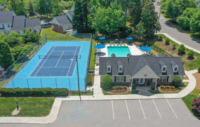 Fairgate Apartments Raleigh Aerial View