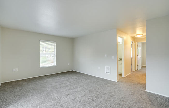 Living room with window