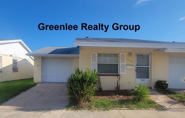 Adorable 2 Bed/2 Bath Villa in the 55+ New Port Colony Community