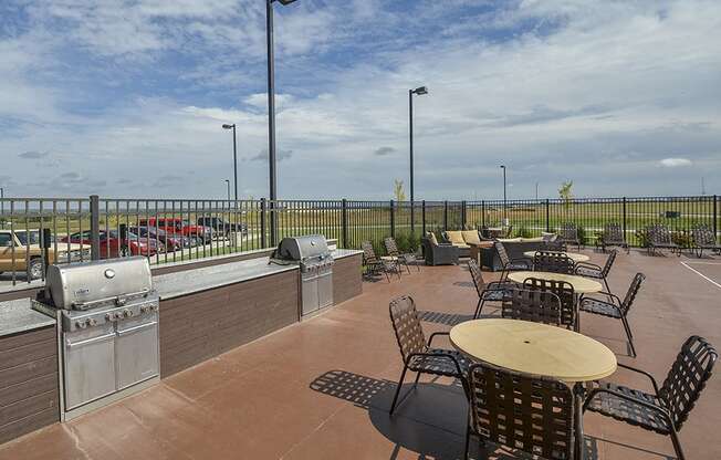 Outdoor Kitchen on Sundeck