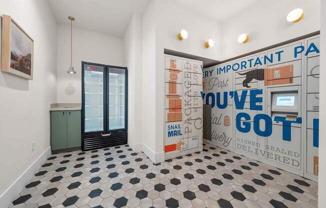 Parcel pending lockers