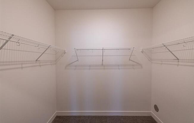 Large Closet at One Deerfield Apartments, Mason, Ohio