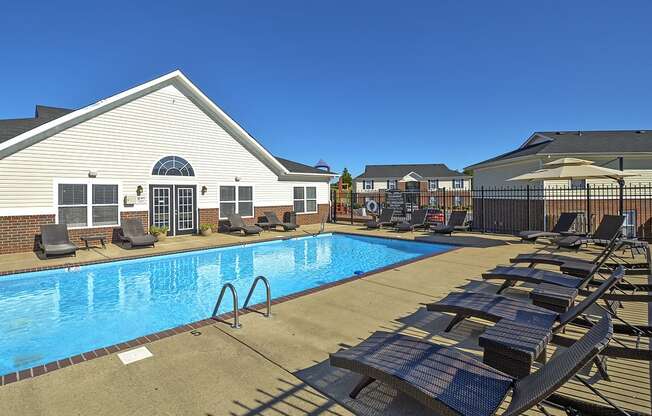 Sundeck, Outdoor Pool, Clubhouse