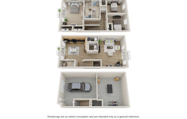 3 beds, 2.5 baths, 2,640 sqft, $1,795, Unit 526