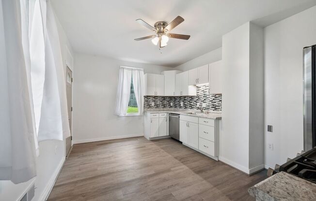 Newly Renovated 2 Bedroom Home With Bonus Space.  Available Immediately.