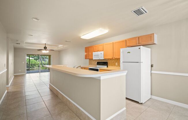 Spacious and updated 3-bedroom, 2-bath duplex in Cape Coral with freshwater canal