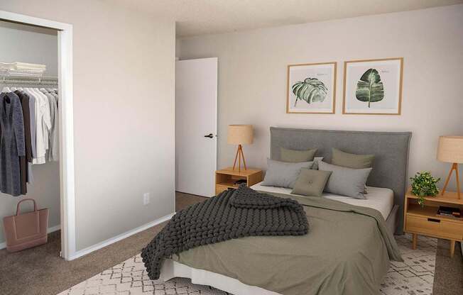 Bedroom With Closet at Prosper West, Minnesota, 56387