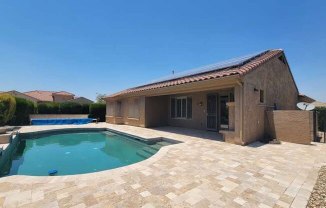Private pool plus SOLAR! Quiet 55+ community