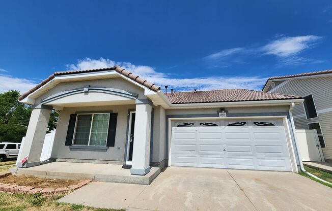 Great 3 Bed Ranch Style Home In Green Valley Ranch Neighborhood