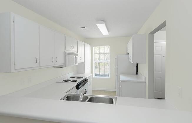 white kitchen