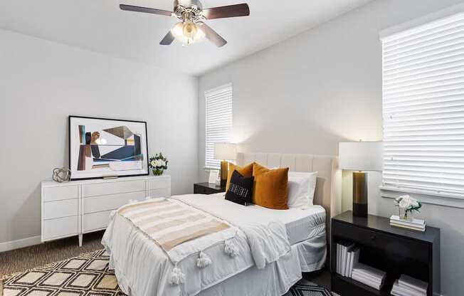 Large Bedroom in Phase I TH at Parc at Day Dairy