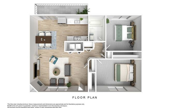 2 beds, 1 bath, 863 sqft, $1,685, Unit D-101