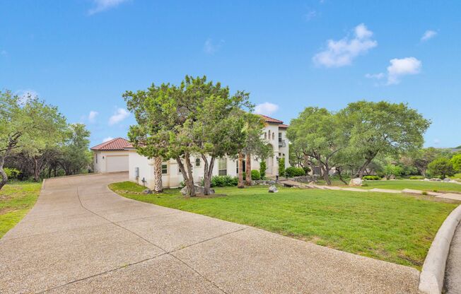 Luxury Custom Home in Helotes with City Views in Exclusive Double-Gated Community