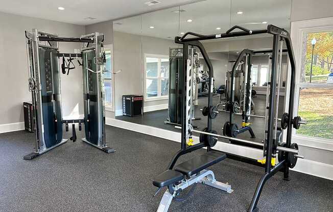 Professional fitness studio