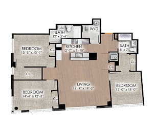 3 beds, 2 baths, 1,625 sqft, $4,570