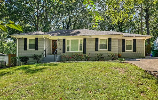 Charming 3 Bedroom Ranch in Quiet Decatur Neighborhood – Spacious Lot & Stylish Updates!